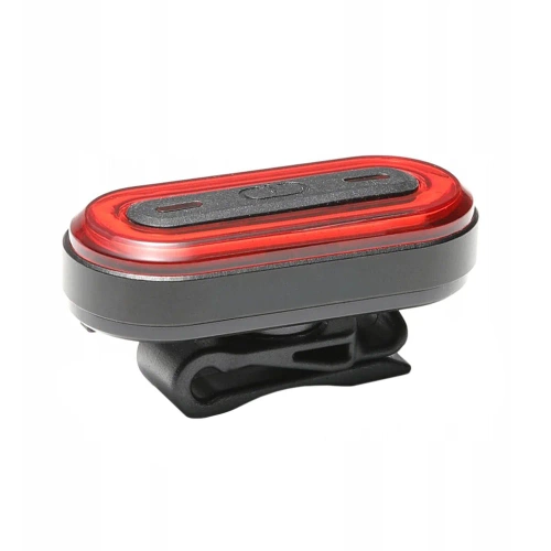 Baglygte til cykel USB COB LED | kraftigt rødt lys | vandtæt IPX8 | BK-L400