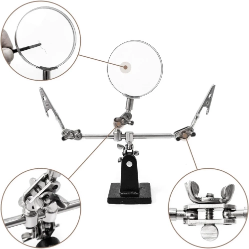 TE-805-B | Outil de soudure universel avec loupe