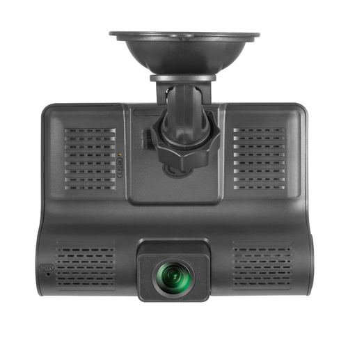 PZ-E9 | Videorecorder, autocamera | 3 camera's - voor, achter, interieur | FullHD 1296p | 4" scherm