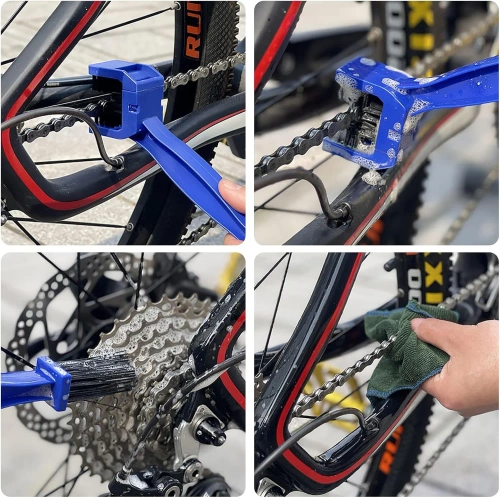 Kit di utensili per catena di bicicletta | Rompi-maglie della catena | Misuratore di usura della catena | DQZ-03