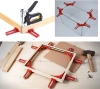 AZ-C90-RED | Carpentry angle clamp | Corner vice | Clamp for angle mounting