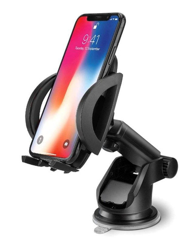 PSI-C037 | Držák telefonu do auta na teleskopický stativ | gravitace | na čelním skle