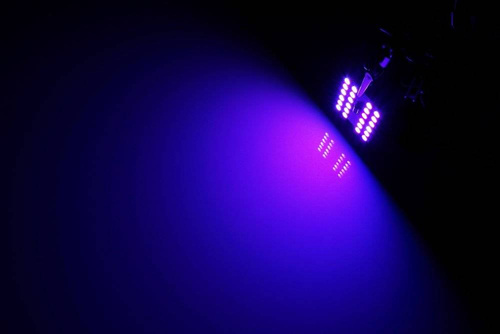 RGB LED-paneelkit | 2 LED-panelen 24 SMD 5050 RGB | Kleurafstandsbediening | C5W- en W5W-adapters