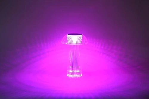 YG-1128-C16 | LED bordlampe | RGB natlampe med indbygget batteri og fjernbetjening