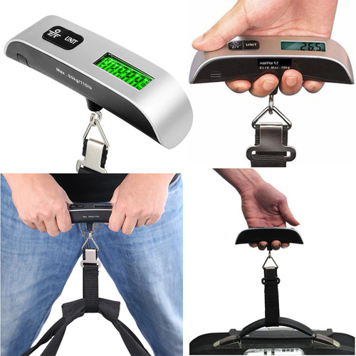 OCS-13 | Electronic luggage scale | thermometer | up to 50kg ± 10g