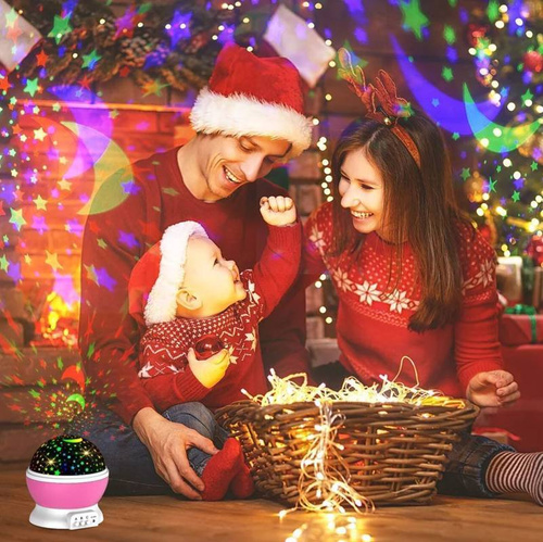 NL-01 | Rotační hvězdicový projektor STAR LED + noční lampa