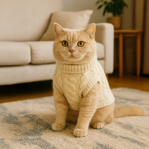 Soft Stretch Dog or Cat Sweater | size S | turtleneck, warm for winter | PET-014S-PINK