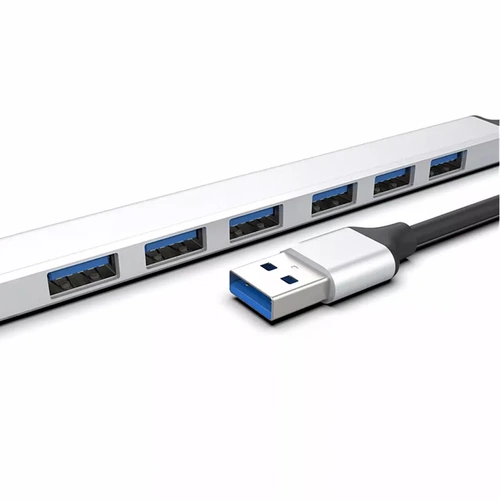 HUB | Répartiteur USB vers 7x USB-A | adaptateur, répartiteur 7 en 1