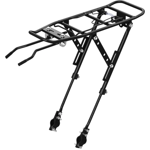 Portabicicletas trasero universal con solapa de resorte | Portabicicletas de aluminio ajustable hasta 27 kg | BIK-ZJ667