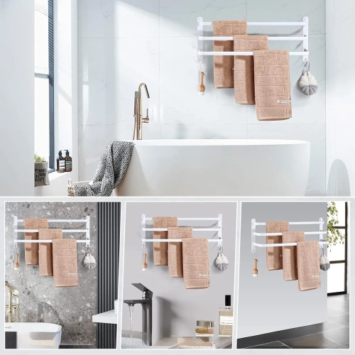 MJR-50CM-3-BIANCO | | Portasciugamani | Supporto da parete per bagno | Barra del bagno