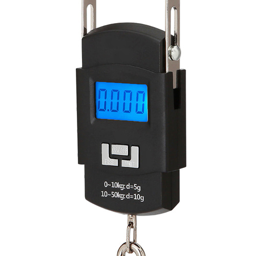 AS-25 | Elektroninės, nešiojamos kablio svarstyklės | iki 50kg ± 5g