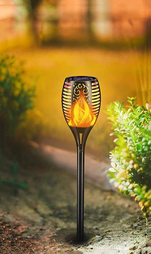 HYD-12LED | SET 6x torche solaire LED | Lampe 51 cm | 12 LED CMS 2835