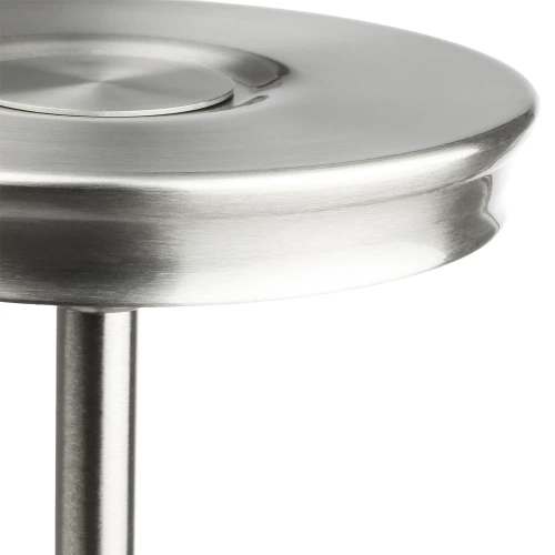 HJA30-STŘÍBRNÁ | Stolní lampa s vestavěnou baterií | Noční lampa se třemi barvami světla | Atmosférická lampa do hotelu nebo restaurace