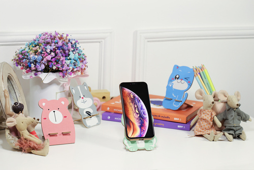 PSI-CF001-CAT | Stand, phone holder in the shape of a kitty