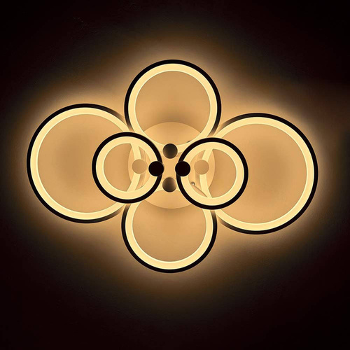 RLG-C72W-W | Meerdelige moderne hanglamp | LED | Zwart