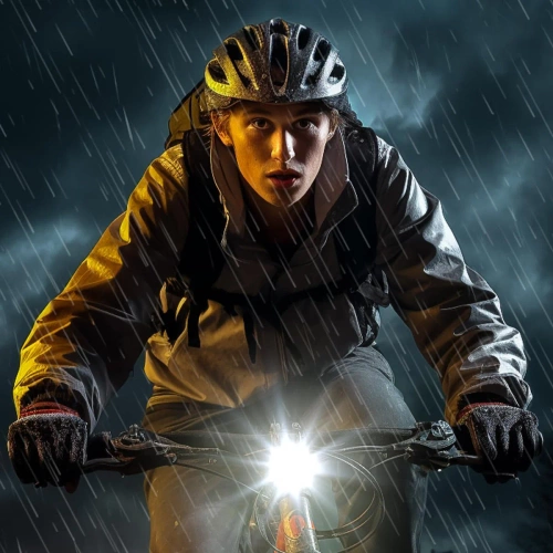 Cyklistické světlo LED | 400 lm | reflektor s akumulátorem 2.000 mAh | 05BQ0034