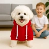 Honden- en kattenhoodie | maat M | rood | PET-015M-RED