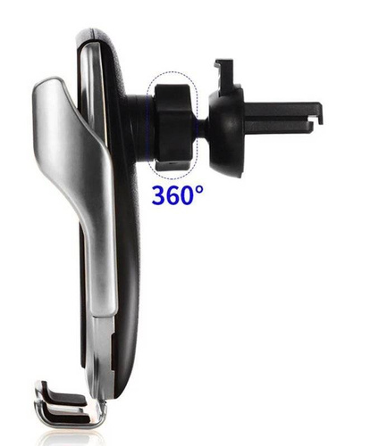 Q005 | Electronic car holder with 10W Quick Charge 3.0 induction loading