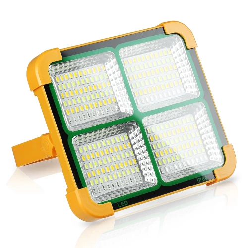 TGD-50W-ŽLTÁ | Solárna pracovná lampa | Funkcia powerbanky | LED