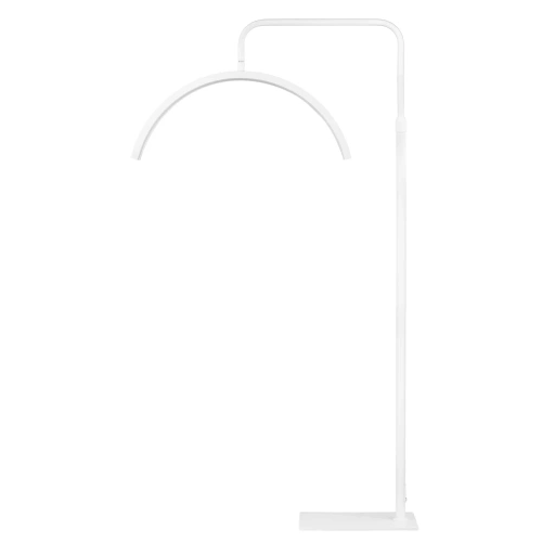 Tätowierstudio-Lampe | Schattenfreie LED-Kosmetiklampe | Bodenlampe für Kosmetiksalons, Wimpern- und Nagelstyling | EPT-135-WEISS