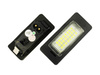 LHLP001S28 Iluminación LED de matrícula BMW Serie 1 (E82, E88), 3 (E90), 5 (E39 E60), X 