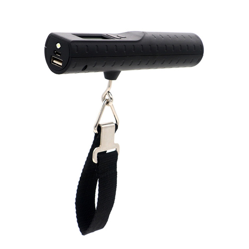 OSC-38 | Electronic luggage scale | 3000mAh powerbank, flashlight, thermometer | up to 50kg ± 10g