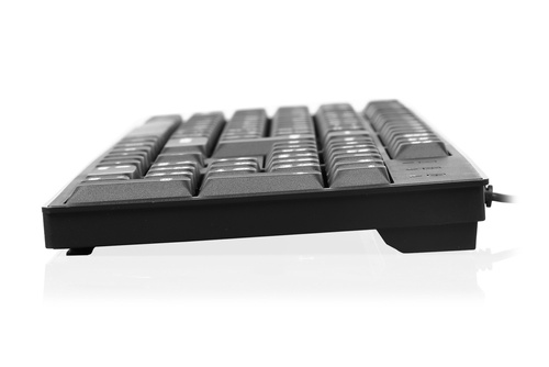 T15 | Wired flat keypad with numeric keypad, low-profile buttons, for the office, quiet