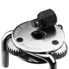 FT-003-SILVER | Oil filter replacement tool | Filter wrench 65-140 mm