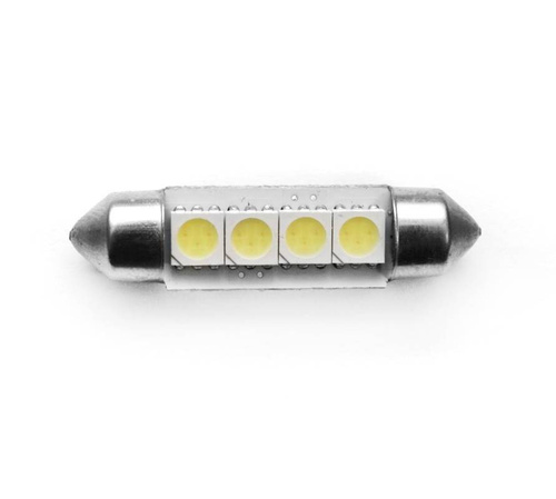 Autó LED izzó C5W 4 SMD 5050