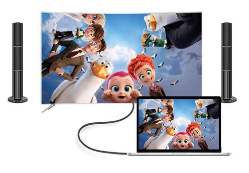 ХТ-2М | Кабель / адаптер USB-C (тип C) - HDMI | MHL | 4K | 2м