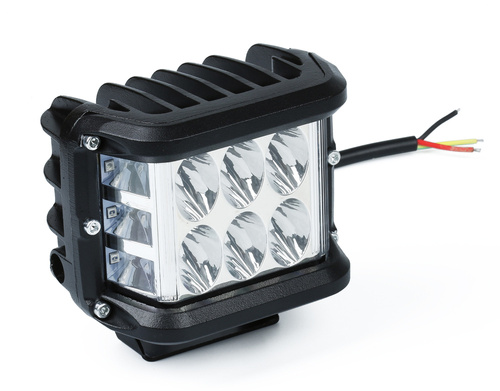 WL5035 | Par de lâmpadas de trabalho 2x 35W | DUAL LEDs - branco (permanente) e azul (sequencial) | 2 pedaços