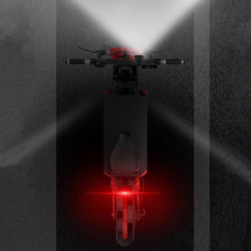 Conjunto de luzes LED USB para bicicleta dianteiras e traseiras | Luzes de bicicleta à prova d'água | BK-L325