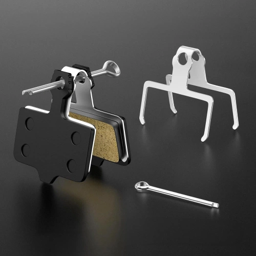 Semi-metallic brake pads | Disc brake pads compatible with Avid Elixir / SRAM Level | TP-02D