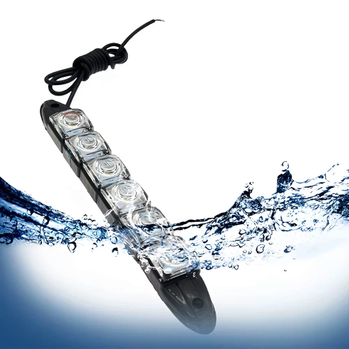 Daytime Running Lights | Flexible DRL Lamps with 12 LED Diodes FLEX | DRL-006-1