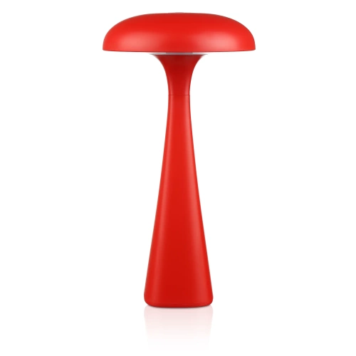 JX27-ROSSO | Lampada touch con batteria integrata | Lampada da notte con funzione di cambio colore