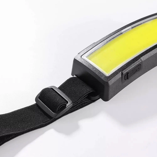 HWL-120-NERO | Lampada frontale a LED | Cinghia per lampada frontale