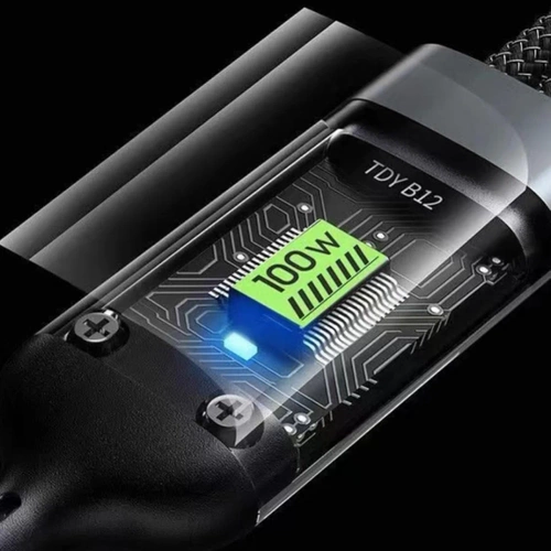 B12-3v1 | USB kábel s tromi koncami