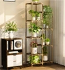 NZ252-BAMBOO | Wooden flower stand for flower pots | Plant stand | Flower shelf
