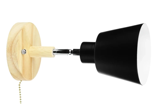 BD-C121B | Candeeiro de parede, candeeiro de parede com interruptor, foco móvel E27