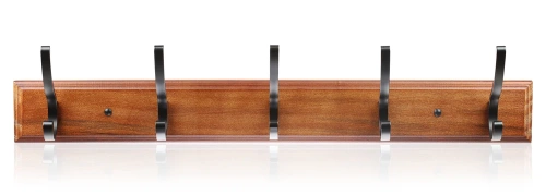 HG-50CM-ДЪРВО | Дървена закачалка за якета, дрехи | Стенна закачалка за антре | Закачалка с 10 кукички