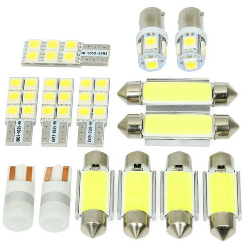 Set LED-lampen voor BMW X5 E70 interieurverlichting