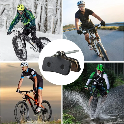 Pusiau metalinės stabdžių kaladėlės | Diskinių stabdžių kaladėlės suderinamos su M810 M640 M820 SHIMANO | TP-01E