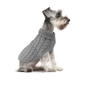 Pull chaud pour chien ou chat | taille S | gris | PET-014S-GREY