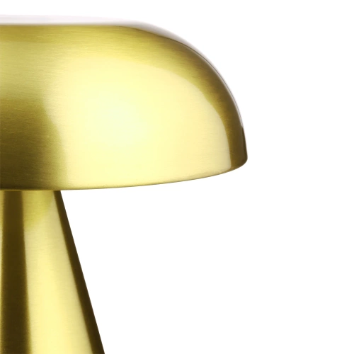 HJA24-GOLD | Stolná lampa so vstavanou batériou | Nočná lampa s tromi farbami svetla | Atmosférická lampa do hotela alebo reštaurácie