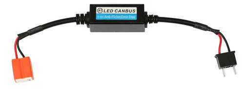 Conjunto de 2 peças - Filtro digital A1 H7 LED CAN BUS - laranja