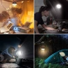 HWL-003 | Lampa LED de camping, lanterna turistica cu magnet si functie powerbank | 4 moduri de iluminare, SOS, 1800mAh, 300lm, până la 20h de funcționare