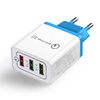 CA-001 | Încărcător rapid de perete cu 3 porturi USB | Încărcare rapidă 3.0