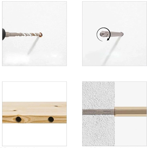 DF-4PCS-BLACK | Shelf holder | Shelf support | Invisible mounting arm