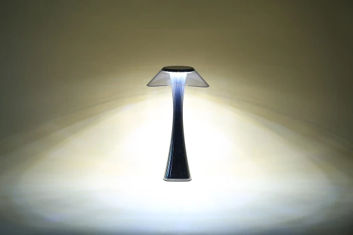 MGD-151-Preto | Candeeiro de mesa moderno | Candeeiro de noite com bateria incorporada | Candeeiro de mesa LED