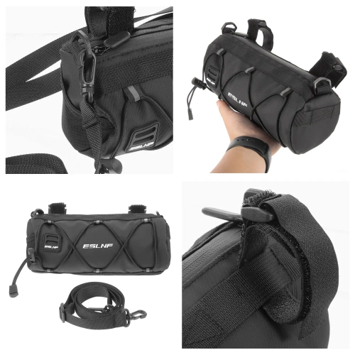 Bolsa de bicicleta impermeable para manillar 1,5L | Bolso espacioso con bandolera | ESLNF246-1